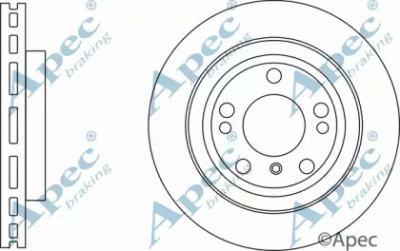 APEC BRAKING dsk3164 -  Тормозной диск